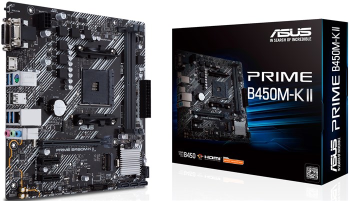 Материнская плата mATX ASUS PRIME B450M-K II 107189