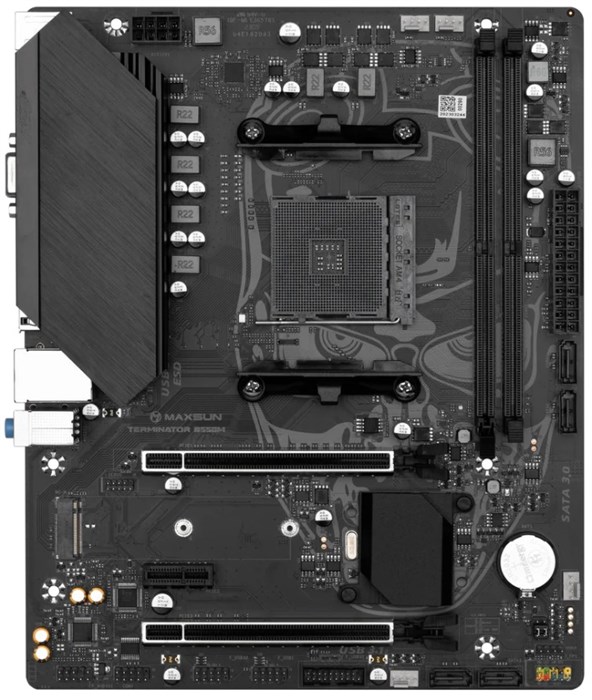 Материнская плата mATX MAXSUN Terminator B550M 107191
