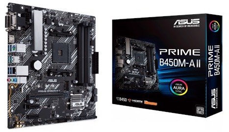 Материнская плата mATX ASUS PRIME B450M-A II 107195