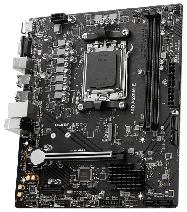 Материнская плата mATX MSI PRO A620M-E 107199