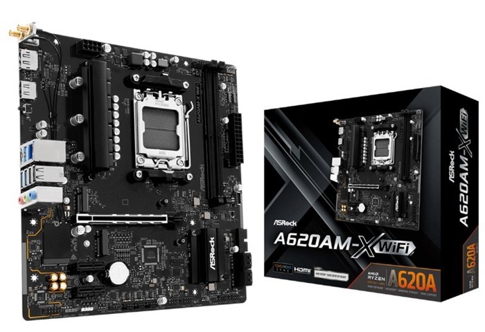 Материнская плата mATX ASRock A620AM-X WIFI 107208