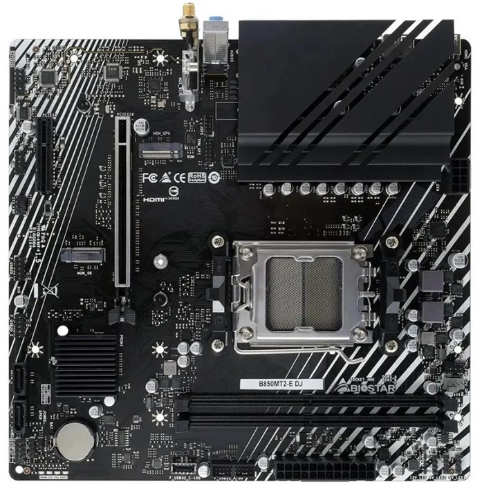 Материнская плата mATX Biostar B850MT2-E DJ 107210