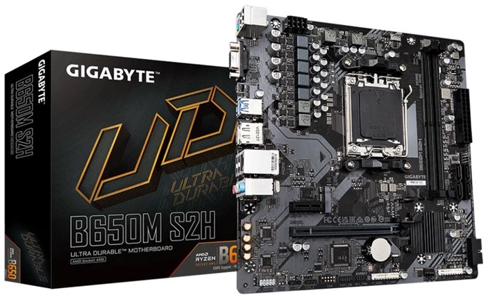 Материнская плата mATX GIGABYTE B650M S2H 107213