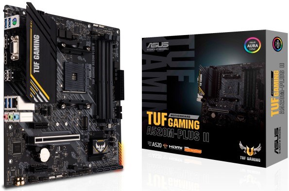 Материнская плата mATX ASUS TUF GAMING A520M-PLUS II 107214