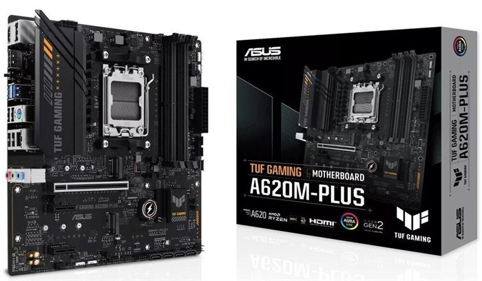 Материнская плата mATX ASUS TUF GAMING A620M-PLUS WIFI 107252