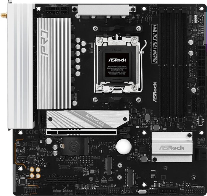 Материнская плата mATX ASRock B650M PRO X3D WIFI 107272