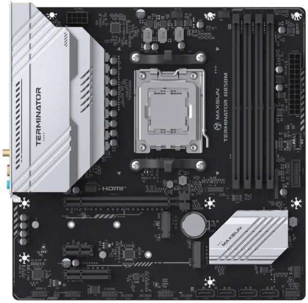 Материнская плата mATX MAXSUN MS-Terminator B850M WIFI 107282