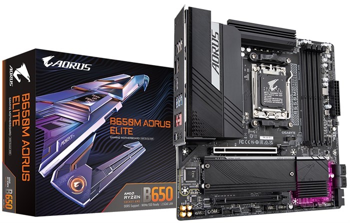Материнская плата mATX GIGABYTE B650M AORUS ELITE 107294