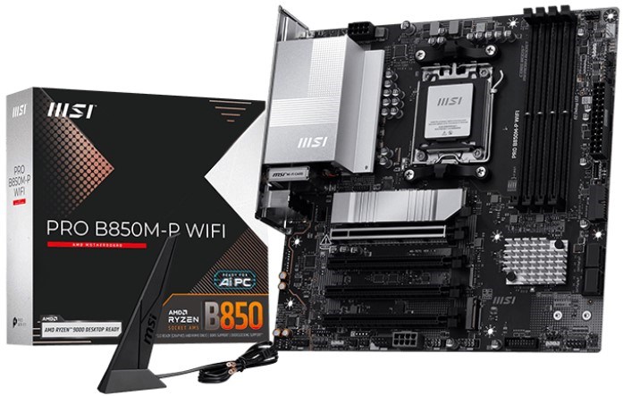 Материнская плата mATX MSI PRO B850M-P WIFI 107298