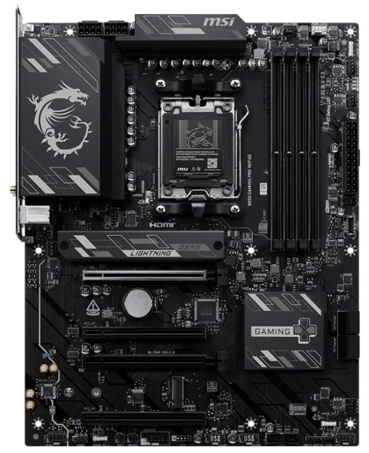 Материнская плата ATX MSI B850 GAMING PRO WIFI6E 107304