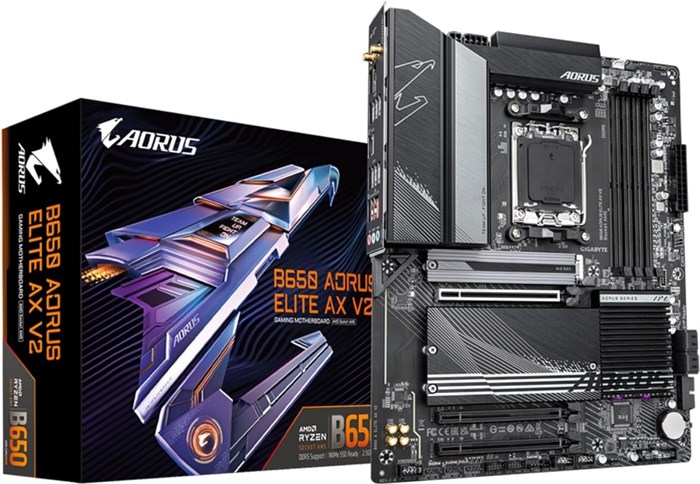 Материнская плата ATX GIGABYTE B650 AORUS ELITE AX V2 107326