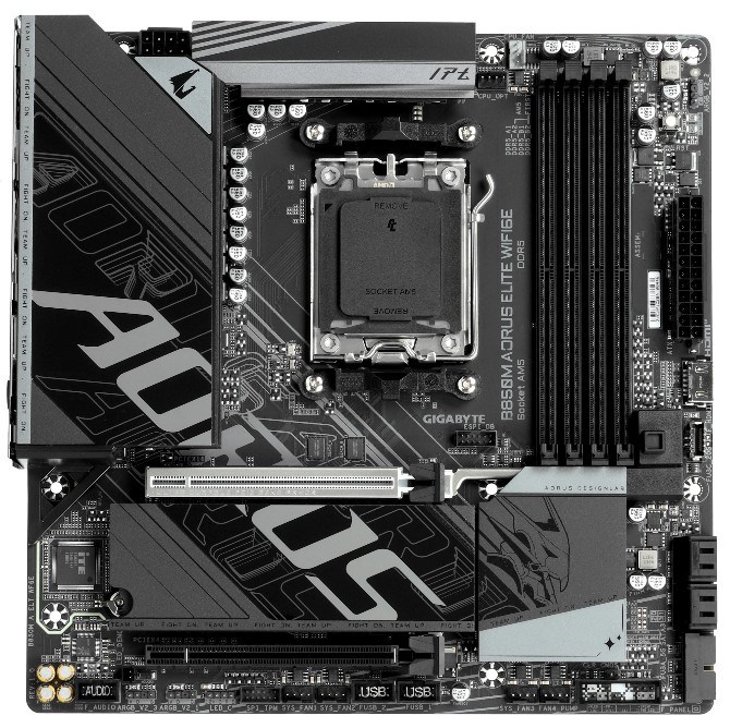 Материнская плата mATX GIGABYTE B850M AORUS ELITE WIFI6E 107334