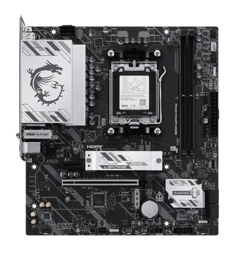 Материнская плата mATX MSI B850M GAMING WIFI6E 107335