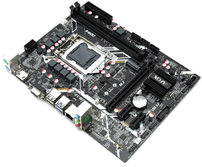 Материнская плата mATX Afox IH410D4-MA5-V4 107431