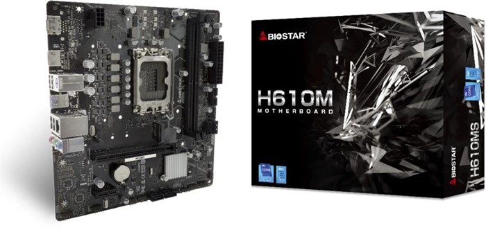 Материнская плата mATX Biostar H610MS 107452