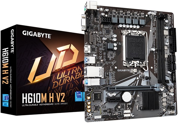 Материнская плата mATX GIGABYTE H610M H V2 107463