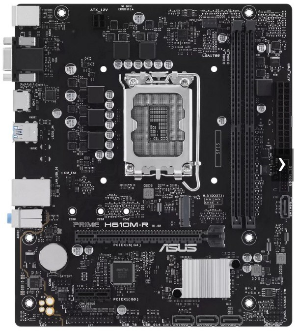 Материнская плата mATX ASUS PRIME H610M-R-SI 107479