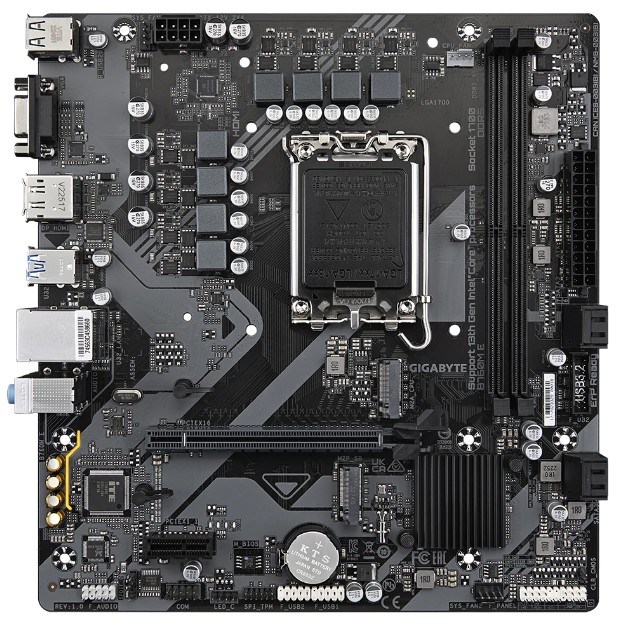 Материнская плата mATX GIGABYTE B760M E 107505