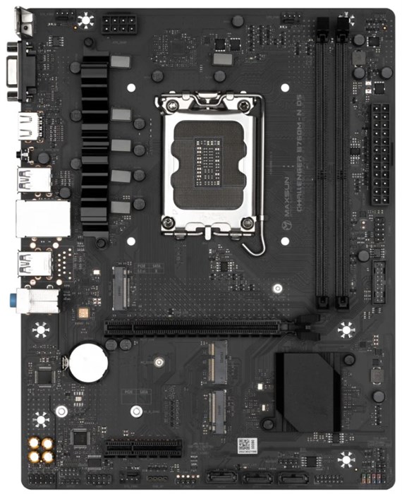 Материнская плата mATX MAXSUN MS-Challenger B760M D5 WIFI 107506