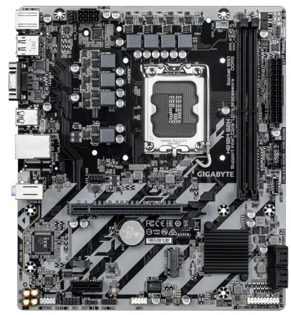 Материнская плата mATX GIGABYTE H810M S2H 107512