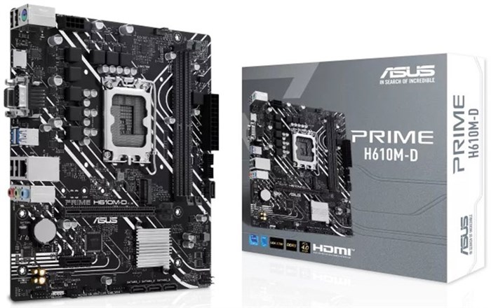 Материнская плата mATX ASUS PRIME H610M-D 107519