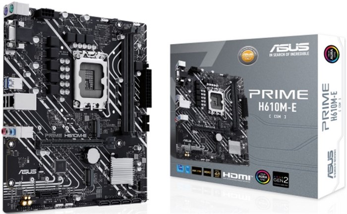 Материнская плата mATX ASUS PRIME H610M-E-CSM 107524