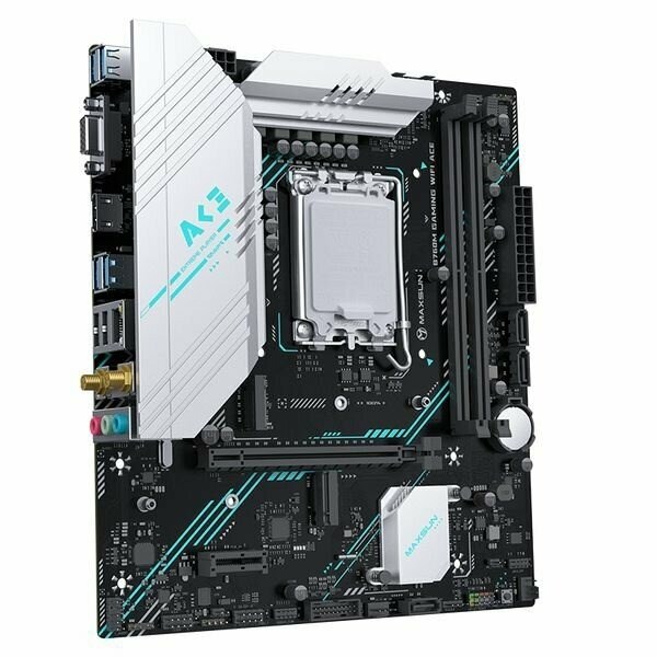 Материнская плата mATX MAXSUN B760M Gaming WIFI ACE 107526