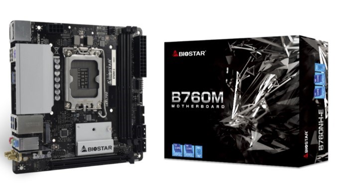 Материнская плата mini-ITX Biostar B760NH-E 107531