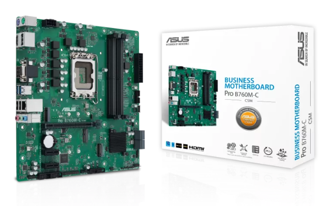 Материнская плата mATX ASUS PRO B760M-C-CSM 107579