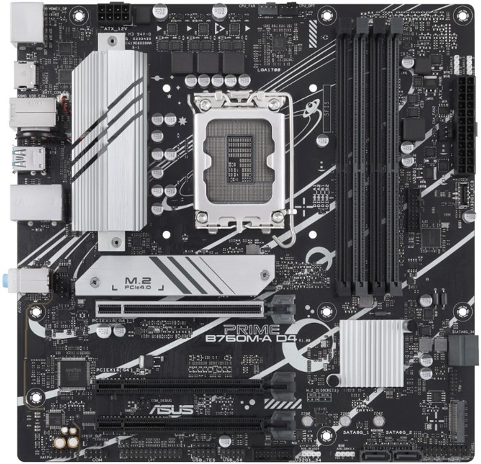 Материнская плата mATX ASUS PRIME B760M-A D4-CSM 107580