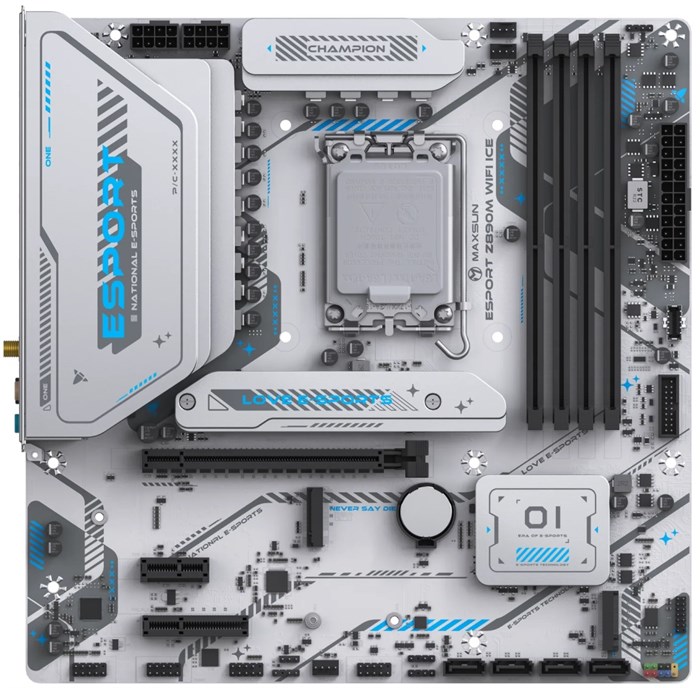 Материнская плата ATX MAXSUN MS-eSport Z890M WIFI ICE 107606