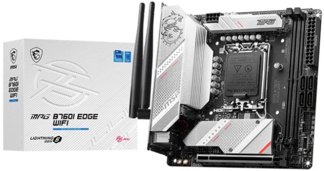 Материнская плата mini-ITX MSI MPG B760I EDGE WIFI 107626
