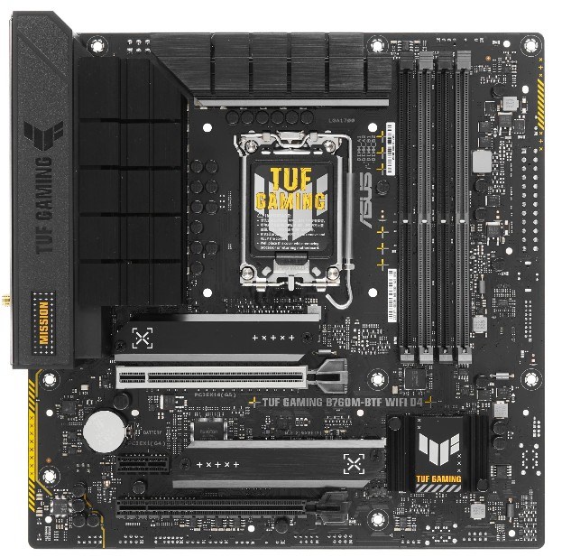 Материнская плата mATX ASUS TUF GAMING B760M-BTF WIFI D4 107651