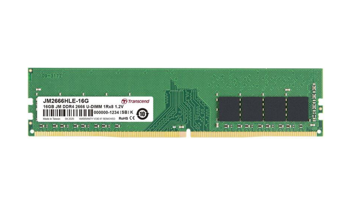 Модуль памяти DDR4 16GB Transcend JM2666HLE-16G 107736