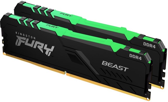 Модуль памяти DDR4 16GB (2*8GB) Kingston FURY KF437C19BBAK2/16 107851