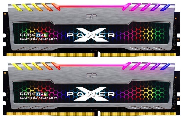 Модуль памяти DDR4 16GB (2*8GB) Silicon Power Xpower Turbine RGB 107857