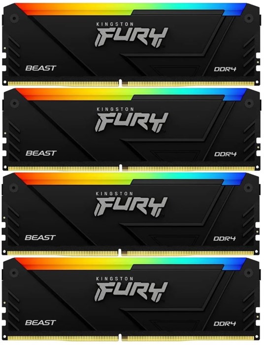 DDR4 64GB (4*16GB) Kingston FURY KF432C16BB2AK4/64 108098