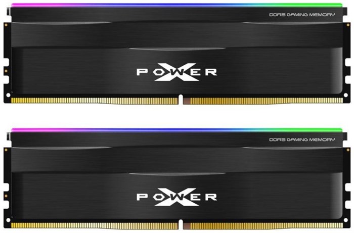 Модуль памяти DDR5 32GB (2*16GB) Silicon Power SP032GXLWU560FDF 108305