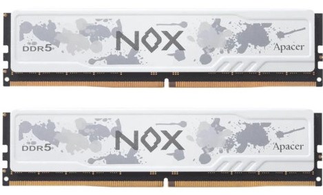 Модуль памяти DDR5 32GB (2*16GB) Apacer AH5U32G56C522MWAA-2 108308