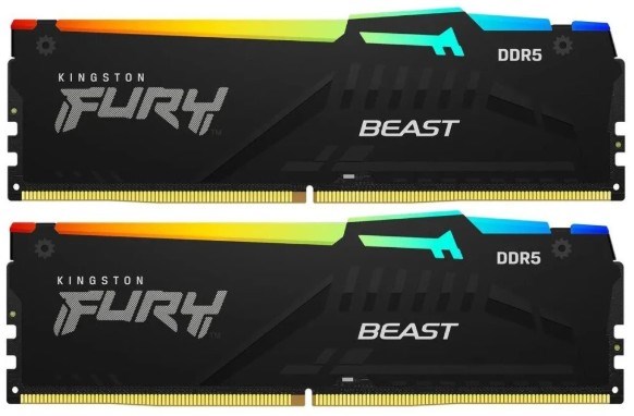 Модуль памяти DDR5 32GB (2*16GB) Kingston FURY KF560C30BBAK2-32 108375