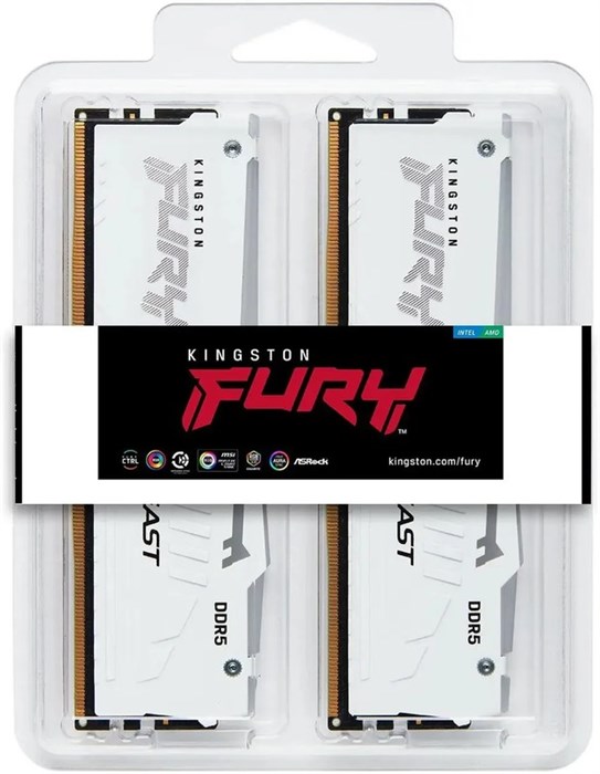 Модуль памяти DDR5 32GB (2*16GB) Kingston FURY KF560C30BWEAK2-32 108415