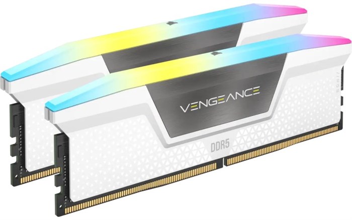 Модуль памяти DDR5 32GB (2*16GB) Corsair Vengeance RGB White 108435