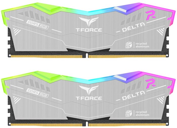 Модуль памяти DDR5 64GB (2*32GB) Team Group FF2D564G6000HC38GDC01 108586