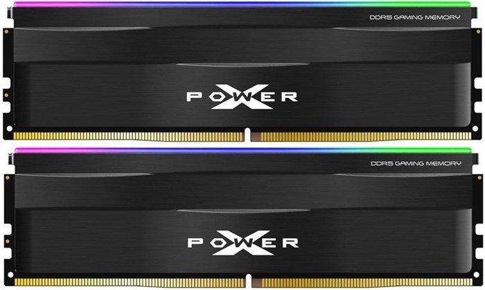 Модуль памяти DDR5 64GB (2*32GB) Silicon Power Xpower Pulse RGB 108590