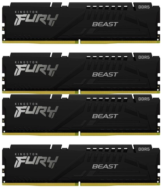 DDR5 64GB (4*16GB) Kingston FURY KF560C40BBK4-64 108764