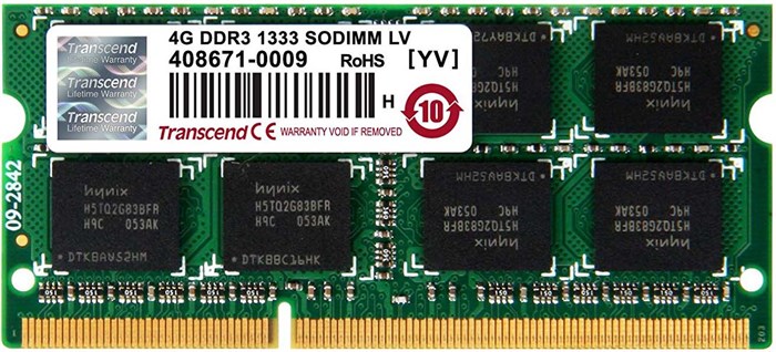 Модуль памяти SODIMM DDR3 4GB Transcend TS512MSK64W3N 108814