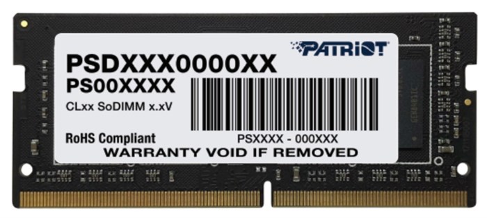 SODIMM DDR4 8GB Patriot Memory PSD48G26662S 108846