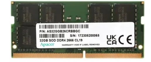 Модуль памяти SODIMM DDR4 32GB Apacer ES.32G2V.PRI 108848