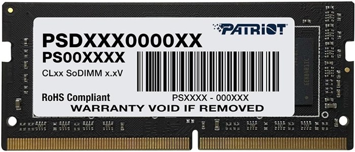 SODIMM DDR4 8GB Patriot Memory PSD48G32002S 108849