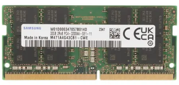 Модуль памяти SODIMM DDR4 32GB Samsung M471A4G43CB1-CWE 108851